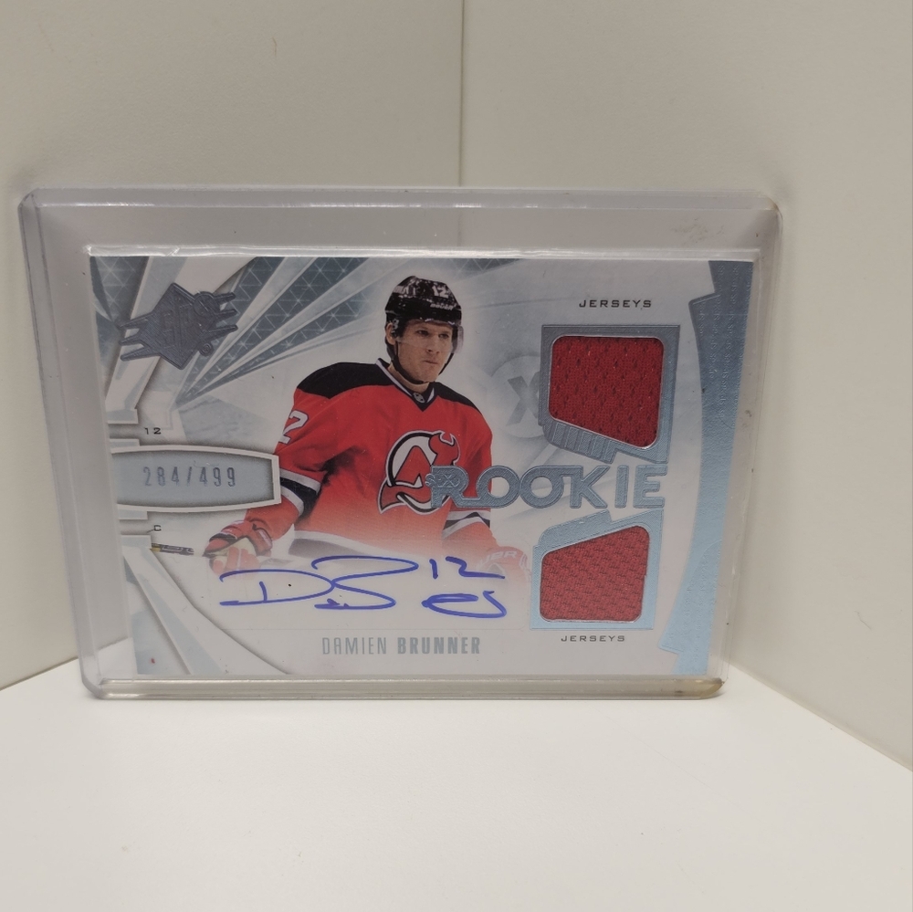Rookie Trading Card - Red and Blue